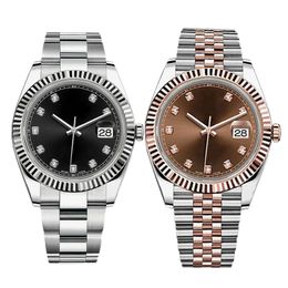 Senior Designer Watch 41 36mm Couple Date Quartz Watch 31mm Watchs Case 8215 Movement Stainless Steel Band Diamond Ring Sapphire Waterproof Watches