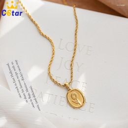 Pendant Necklaces 2023 Sunflower Sexy Clavicle Chain Necklace For Women Stainless Steel Non Fading Korean Fashion Jewelry