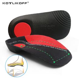 Shoe Parts Accessories KOTLIKOFF Ortic Shoes Insoles hard Arch Support 35cm Half For Sole Fixed heel Orthopaedic Pad 230718