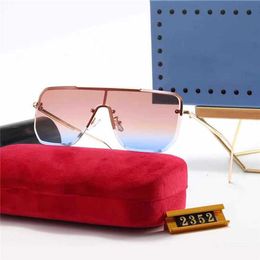 Fashion Sunglasses Luxury Outdoor Designer Summer Women Tom Classical Polarised Ford New Women's Trend Large Frame 2352