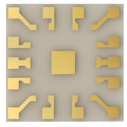 Aluminium Nitride Alumina Substrate Ceramic Circuit Chip Frame Holder Chip Carrier207O
