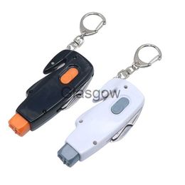 Car Key 1 Pcs Emergency Escape Hammer Mini Pocket Safety Car Window Glass Crusher Keychain Rescue Tool and Key Chain Belt Cutting x0718