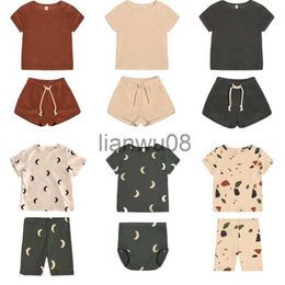 T-shirts 2022 New Summer Kids T Shirts Brand Design for Boys Girls Cute Print Short Sleeve Tops T Shirts Baby Toddler Cotton Clothes x0719