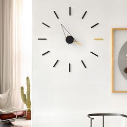 Wall Clocks Minimalist Large Clock Mechanism Vintage Nordic Silent Modern Design Kitchen Reloj De Pared Room Decoraction