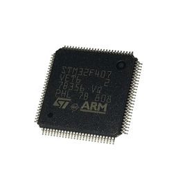 STM32F407 LQFP100 MCU 32-bit STM32F ARM Cortex M4F RISC 512KB Flash 2 5V 3 3V 100-Pin LQFP STM32F407VET6158s
