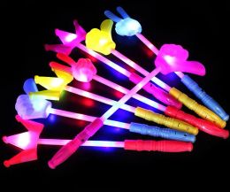 Magical Crown Glow Wand - LED Light Up Stick with Star Gesture for Parties, Weddings, Concerts, Raves & Favors LL