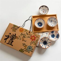 Bowls Creative Soup Bowl Ceramic Tableware Set Cute Japanese Style Gift Luxury Baby Adult Dish Ramen/rice/noodles/soup