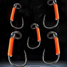 Single hook Army fish hook micro-object Single hook hand tied Mino glitter fishing tip horse mouth multi micro object army