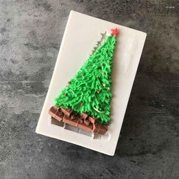 Baking Moulds Christmas Tree Silicone Mold Epoxy Resin DIY Cake Decoration Chocolate Series