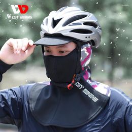 Cycling Caps 2023 Winter Warm Cap Unisex Balaclava Warmer Scarf Neck Ski Bicycle Motocycle Running Head Road Bike