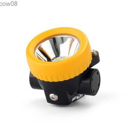 Headlamps D Headlamp IP65 Waterproof Lithium Battery 5000lx Industrial Miner Lamp 2200MAH With Charger Fishing Hunting Headlamp HKD230719