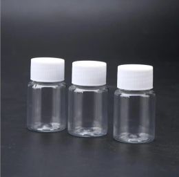 30ml Clear Plastic Bottle Small Packing Bottles Bottle with Screw Cap LL