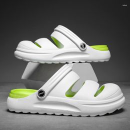 Sandals PARZIVAL Women Men Garden Shoe Sports 4cm Soft Sole Slippers Summer Beach Water Shoes Male Quick Drying