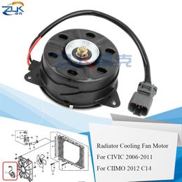 Radiator Cooling Fan Motor For HONDA CIVIC 2006 2007 2008 2009 2010 2011 FA1 FD1 FD2 CIIMO 2012 C14 19030-RNA-A51 168000-7001301h