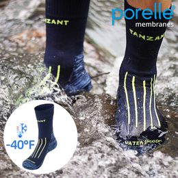 Sports Socks Men Waterproof Socks Trekking Riding Ski Cycling Camping Fishing Hiking Sports Snow Warm Thermal Winter Sock PORELLE MEMBRANES 230718