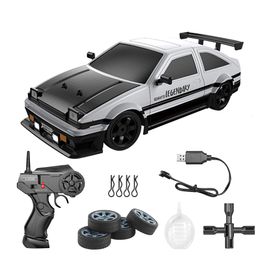 Electric/RC Car AE86 Children's Remote Control Racing Toy 1 16 4WD 2.4G High Speed GTR RC Electric Drift Car Children's Toy Gift 230719