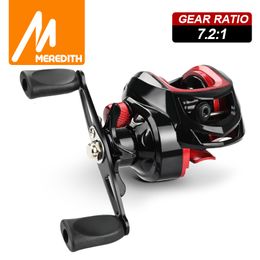 Fishing Accessories 8kg Max Drag Fishing Reel Professional Ultra Light 7.2 1 Gear Ratio Carp Baitcasting Wheel carp fishing casting reel 230718