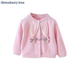 Pullover Autumn Cute Girls Stars Knitted Coats Warm Pullovers Toddler Children Girls Cardigan Sweater Outerwear Children Clothes Sweaters HKD230719