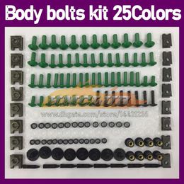 268PCS Motorcycle Fairing Bolts Full Screw Kit For KAWASAKI NINJA ZX10R ZX 10R 10 R ZX-10R 2011 2012 2013 2014 2015 Complete MOTO 2722