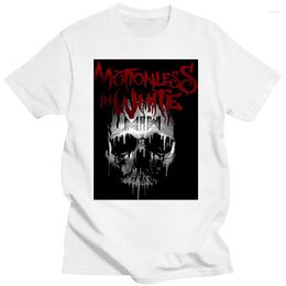 Men's T Shirts Motionless In White Collection Black Cotton T-Shirt Tee Sweatshirt Shirt