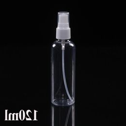 Clear Spray Bottle 120ml Empty Plastic Bottles with Fine Mist Sprayer 500Pcs Hot Sale in USA CA EU Diett