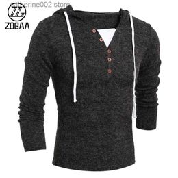 Men's Hoodies Sweatshirts ZOGAA Geek New Men's Sweater Fashion Hoodie T230719