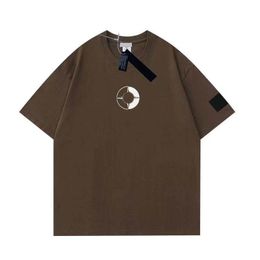 Compass Armband Cotton Short Sleeve Stones Embroidered Cotton Tees Tops High Quality Designermen Stone t Shirt Mens Sweatshirt BBQ8 S5ST