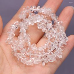 Beads Natural Semi-Precious Stone 5-8mm Exquisite Clear Quartz Gravel Beaded For Jewelry Making DIY Bracelet Accessories