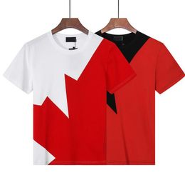 Luxury Mens Designer T Shirt Black Red printed shirts Short Sleeve Fashion Brand Designer Top Tees Asian Size M-3XL