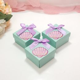 Gift Wrap Box Blue Small Boxes For Gifts Packaging Bags Wedding Favors Candy & Engagement Birthday Party