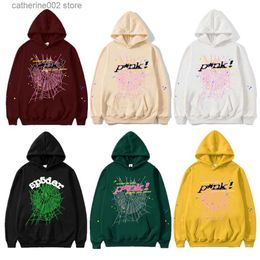 Men's Hoodies Sweatshirts 2023 New Mens Hoodie Hip Hop Hoodies Oversized Sweatshirt Young Thug Spider Couples Pullovers Women Sweatshirts Designer Clothes T230719