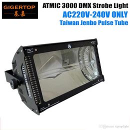 Sample 220V-240V Atomic 3000W Martin Strobe Light Led Stage Effect Lighting For DJ Equipment DMX512 4CHs Led Flash Light2472