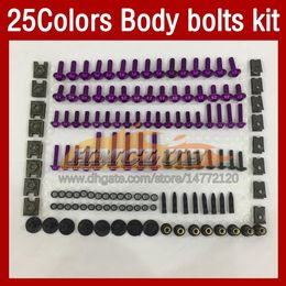 Complete Motorcycle Fairing Bolts Full Screw Kit For KAWASAKI NINJA ZZR400 ZZR 400 1993 94 1995 1996 1997 1998 1999 2000 MOTO Body298S