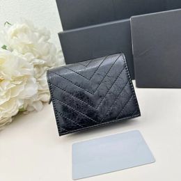 Designerin Frauen Kurzbrieftasche Leder Kupplung Geldbörse Münzversand Kartenhalter