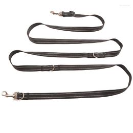 Dog Collars Multifunction One Drag Two Small And Medium Traction Rope Leash Every Day Use Training Walking Chain Lead Leashes