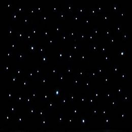 4m X8m LED starlight backdrop curtain LED Stage Backdrop LED Star Cloth White Leds Black Cloth for DJ Pun Stage Wedding2560