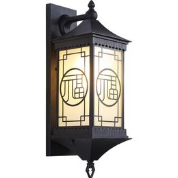 Waterproof outdoor wall lamp LED Long Wall light IP65 courtyard Lights Garden Villa porch Sconce Lighting 110V 220V Luminaire Chin237b