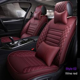 Universal Car seat covers For Ford mondeo Focus Fiesta Edge Explorer Taurus S-MAX F-150 Auto accessories Full Front Rear2338