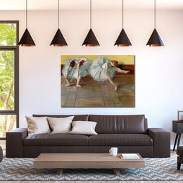 Figurative Art Two Ballet Dancers Edgar Degas Handcrafted Oil Paintings Romantic Artwork Perfect Wall Decor for Living Room