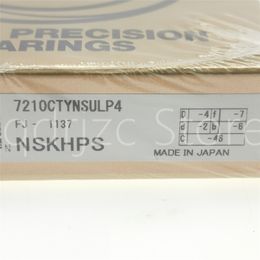 N-S-K precision angular contact ball bearing 7210CTYNSULP4 7210C SULP4 = 7210CG/GLP4 50mm 90mm 20mm