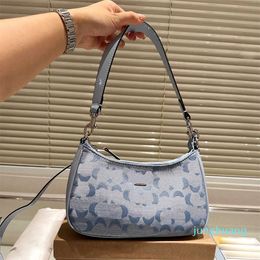 Designer -bag purse luxury bag women shoulder bags vintage leather handbags Elegant Heart Print Underarm Crossbody Bags
