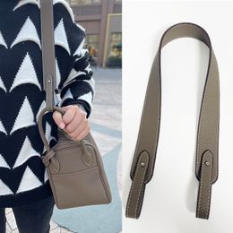 Bag Parts Accessories Cow Leather Bag Straps Women Handbag Handle Wide Belt Shoulder Crossbody Bag Strap Genuine Leather Strap Bag Part Belt For Bags 230719