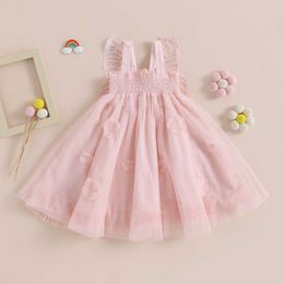Girl's Dresses ma baby 1-5Y Toddler Kid Baby Girls Dress butterfly Wing Tulle Party Wedding Birthday Dresses Children Clothing