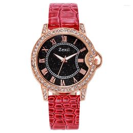 Wristwatches Fashion Simple Starry Sky All-match Ladies Wrist Watch Women Watches Quartz Leather Relogio Feminino Wristwatch Women's Watchs