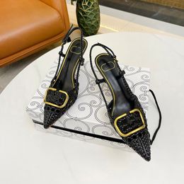 7A Designer Women High Heel Shoes Shiny Bottoms Thin Heels Black Nude Patent Leather Womans Pumps