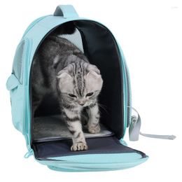 Cat Carriers Backpack Carrier Breathable Kitten Carrying Bag Large Capacity Pet Small Dog Travel For Hiking Walking & Outdoor