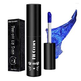 Lip Gloss 5 Colors Peel Off Amazing Tear Lipstick Lips Makeup Matte Velvet Liquid Waterproof Cosmetics