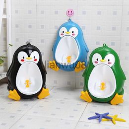 Potties Seats Cute Kids Urinal for 8M to 6Y Boys Baby Potty Penguin Children's Toilet Training Urinalboy Stand Hook Pee Trainers Pots Penico x0719