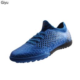 Dress Shoes High Ankle Football Boots Soccer Cleats Fg Futsal Breathable Turf Large Size Training Sneakers S93006 230718