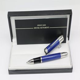 Great writer Jules Verne limited edition Blue Black Red ocean Roller Fountain pen writing stationery with On Number 14873 18500301I